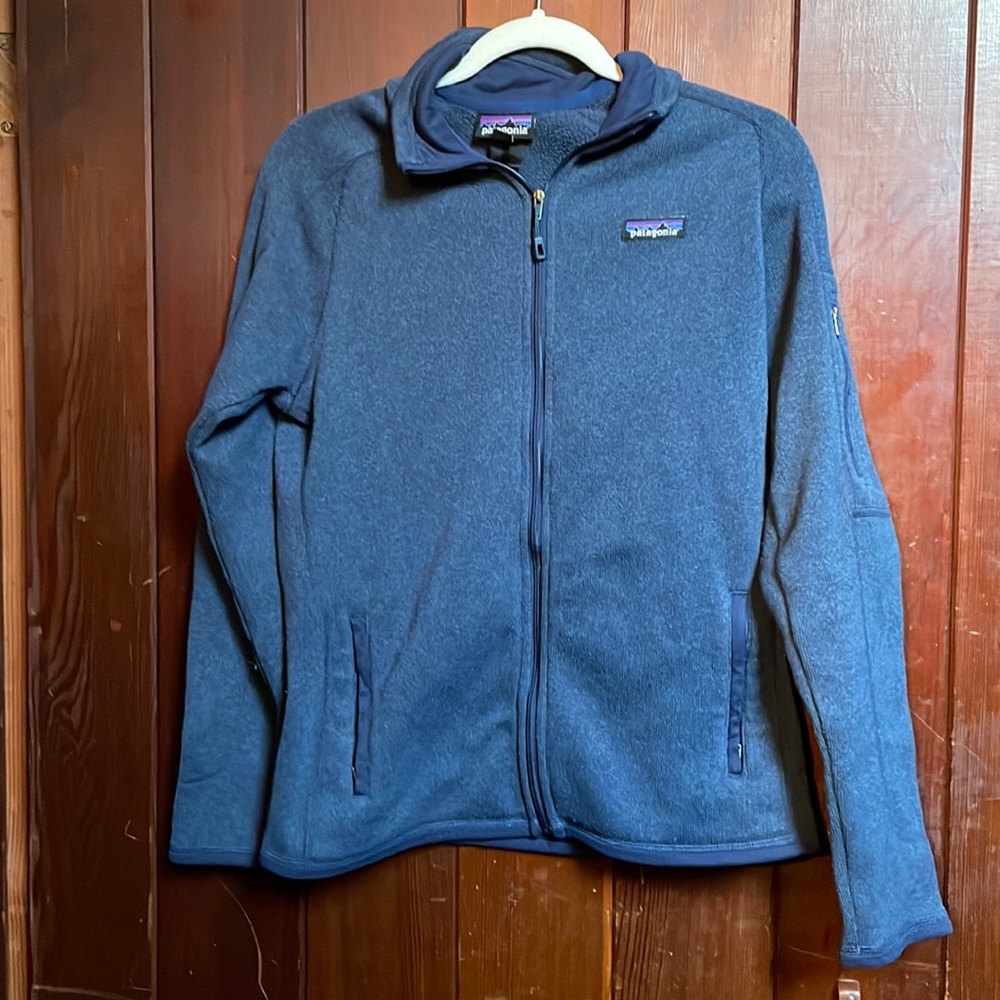 Patagonia zip fleece, medium